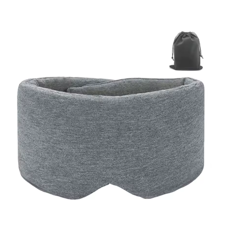 Roote Slaapmasker - 100% katoen