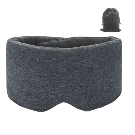 Roote Slaapmasker - 100% katoen