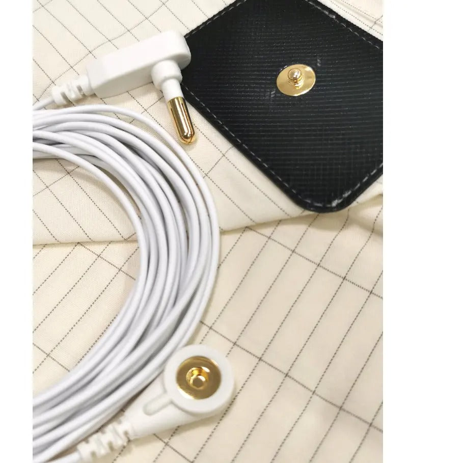 Roote Aardingslaken – 10% Zilvervezel, 90% Biologisch Katoen